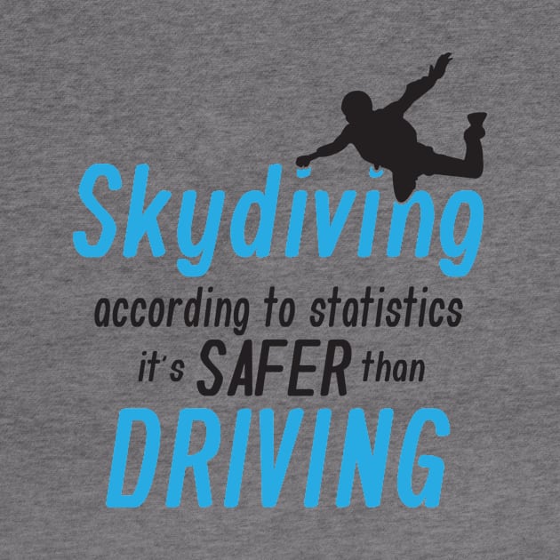 Skydiving is saver than driving by nektarinchen